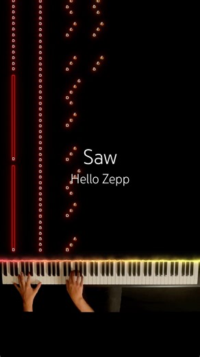 Hello Zepp from the movie Saw | Piano Cover 🎹 #saw #hellozepp #piano #pianocover