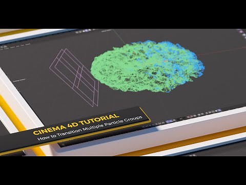 Cinema 4D Tutorial: How to Transition Between Particle Groups