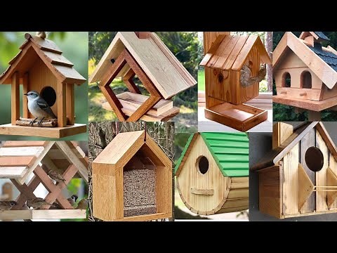 Creative wooden birdhouse design ideas you can make in a weekend.