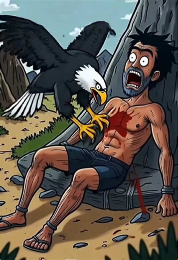 Prometheus - The man who’s punishment never ends 🦅 #storytime #mystery #animation #usa #fyp