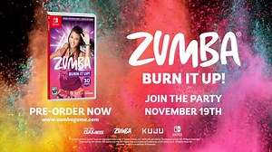 Zumba Burn it Up! announced for Switch, out in November