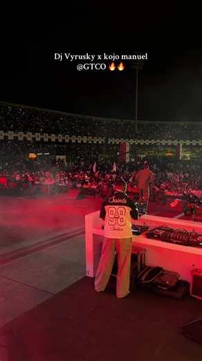 Dj Vyrusky and Kojo Manuel at GT Concert Highlights