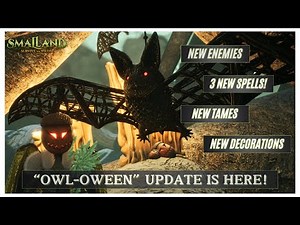 Halloween Update is HERE! Let's Review & Explore it! | Smalland