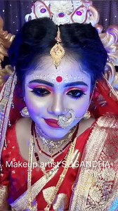 191K views · 87 shares |  #Bengali_Bride  Full HD Makeup Tutorial step by step  My youtube channel  https://youtu.be/_jLylrtzkVY Bridal booking is going on for season 2021-22 If you want a bridal makeup artist please contact my number - ☎️7003846273 | Sugandha's - Professional Bridal Make-up Artist | Facebook