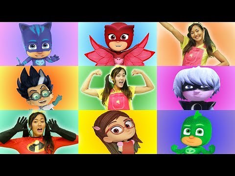 Ellie Plays the PJ Masks GIANT SMASH Game