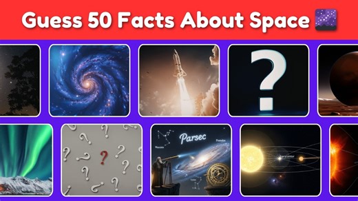 Can You Answer These 50 Space Questions? 🌌 (99% FAIL!)