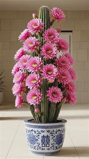 This flowering cactus is a Holiday Cactus🌵 #succulents #flowers #garden #Gardening #orchids