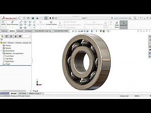 SolidWorks Tutorial Design of Ball Bearing