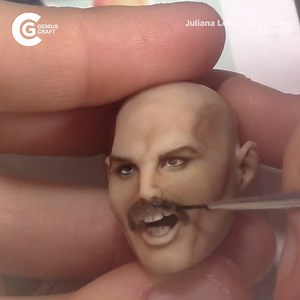 Freddie Mercury! The details are amazing! | Genius Craft