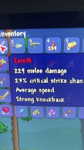 Lol got zenith post plantera