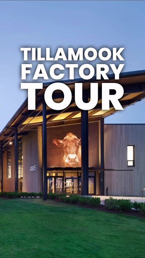 1.2K views |  Tillamook, Oregon ️ Check out this FREE tour of the factory to see how all the #tillamook products are made! #tillamook #travelagent #travel | Travel with Team Gib | Facebook