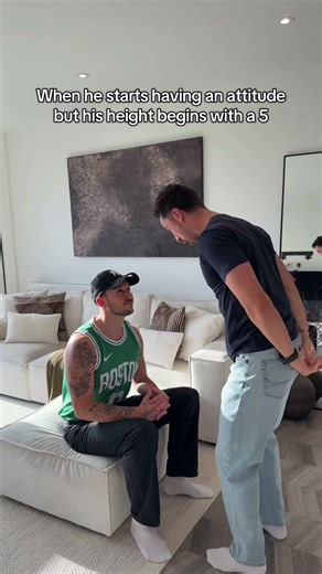 When your boyfriend is small but mighty ☺️ #relationship #mlm #boyfriend #couple