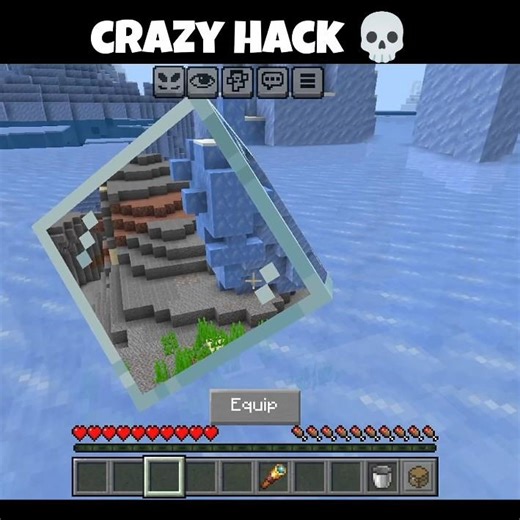 Minecraft Crazy Invisible Hack! 💀