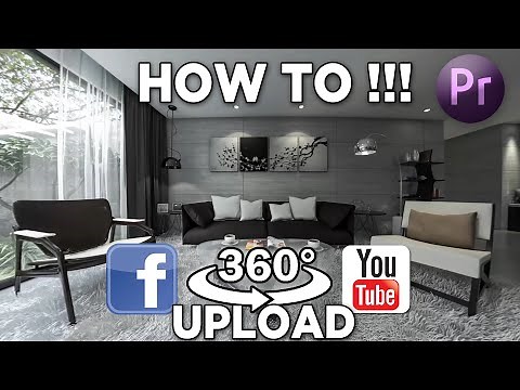 How to Upload 360 Video & Image on Facebook and Youtube VR _ Convert image to video in Premiere Pro