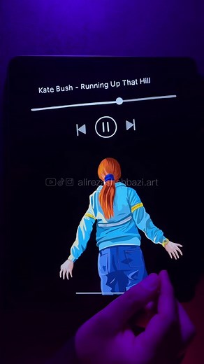 Stranger Things - Infinity Zoom Vector Art (Zoom Out Version) . App: @Endless Paper Device: @apple iPad Pro 12,9