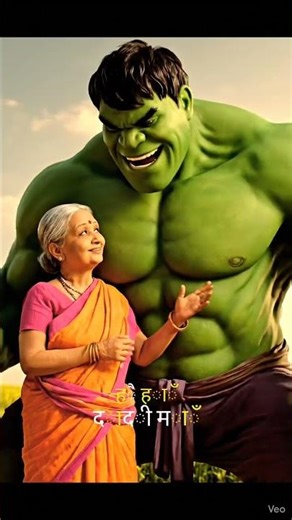 हल्क ने दादी को बोला तुम काम कर लो 😝😝😝😝😝