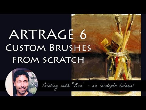 Learn to Make Custom Brushes from Scratch in Artrage 6!