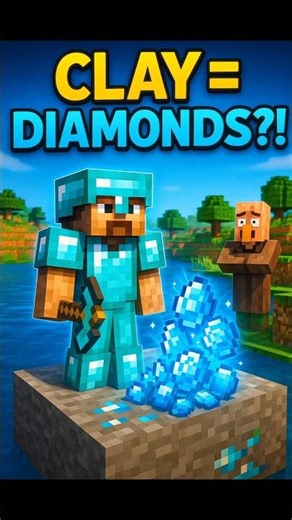 Clay → Diamonds?! Minecraft’s Hidden Loot Trick 💎😱