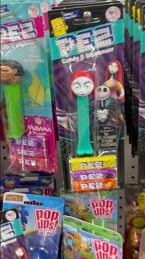 The Nightmare Before Christmas Pez Candy & Dispenser Blister Pack Assortment Jack Zero Sally toy