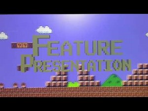 20th Century Fox Feature Presentation logo in 8-bit