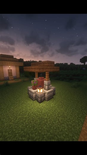 Minecraft Village Decoration Part 1😨#minecraft