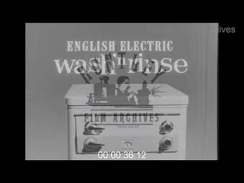 Washing Machine Ad, 1950s - Archive Film 1048403
