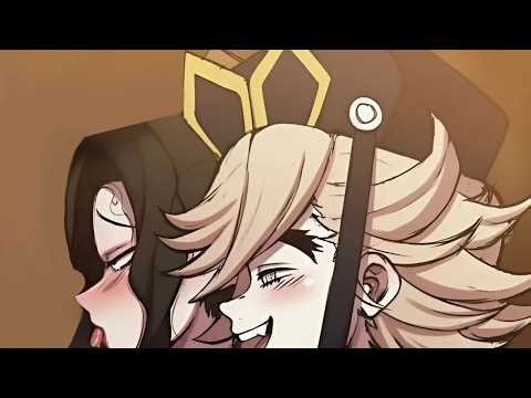 Akaza vs Douma Battle of Stamina... | Demon Slayer Comic Dub | Anime Animation