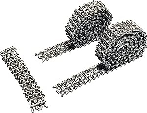 1/35 2 x Assembled Workable Metal Tracks with Wire for German Panzer I Tank Model