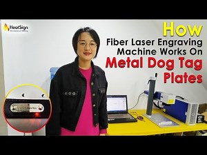 How Fiber Laser Engraving Machine Works On Metal Dog Tag Plates?