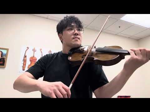 TMEA 2025 All-region 2 Violin Excerpt #1 Dvorak Symphony No. 8, Mvt 4, #2 Glinka Ruslan and Ludmila
