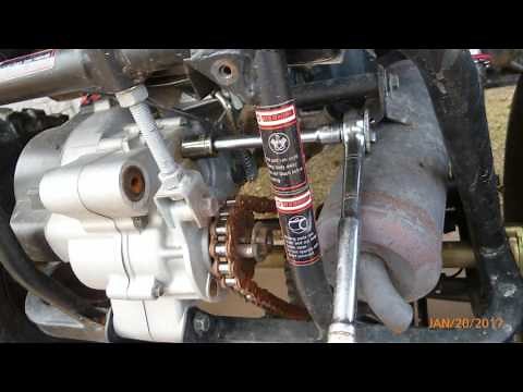 Motor and Transmission Oil change on GY6 clone