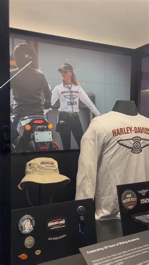 3.8K views · 68 reactions | This year, we’re celebrating 25 years of the Riding Academy—turning dreamers into riders. At the H-D Museum, we’re all about making riders feel at home while exploring the latest models through our Saturday demo program and Experience Gallery. | Harley-Davidson Museum | Facebook