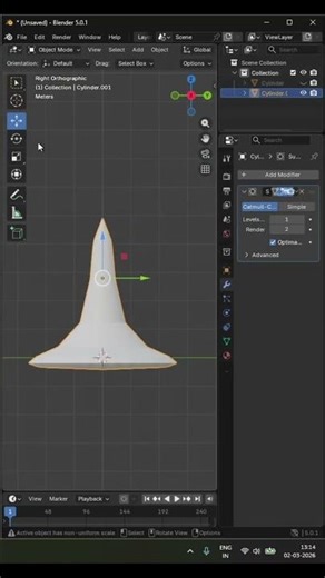 Creating a simple lamp in blender ,giving a texture .