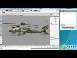 Craft Helicopter - Rig and animate a helicopter in Maya and 3ds MAX - Craft Director Studio