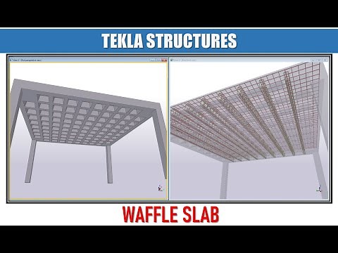 How to Model Waffle Slab?