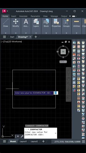 AutoCAD Zoom Too Fast? Fix It in 30 Seconds ⏱️ | AutoCAD Tips #shorts #autocad #zoom