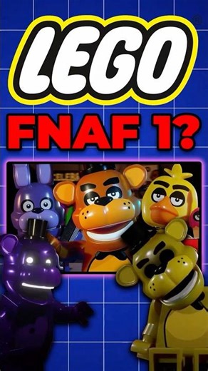 LEGO FNAF 1 #fnaf #fivenightsatfreddys