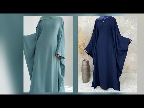 How to cut and sew a butterfly abaya/kaftan/dress with an attached inner belt