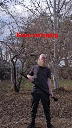 Macebell flow practice.