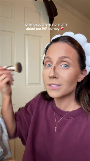 It’s not always easy to share all the details, but I hope it’s helping someone know they aren’t alone on this wild ride. Hang in there girl, we just gotta keep showing up ❤️‍🩹 Starting the countdown for our January frozen transfer 🥲. First baseline apt will be in December!! #ivfjourney #infertility #ivf #fet