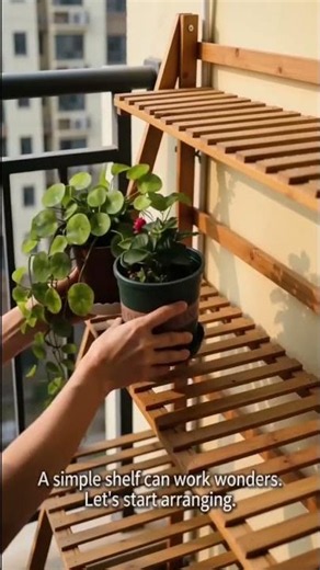 Small Balcony? 4 Hacks to Organize Your Plants!