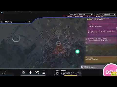 Playing Osu! + map request