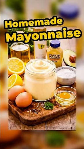The Easiest Homemade Mayonnaise You’ll Ever Make (30 Seconds)