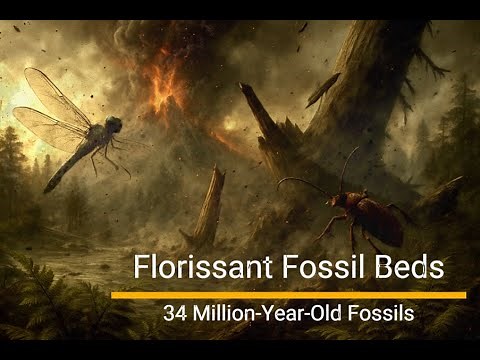 Ancient Insects & Petrified Giants Preserved in Stone? #fyp #geology #paleontology