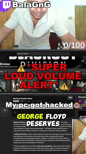 My PC Got HACKED Mid Stream 😭💀 #funny #trending #viral