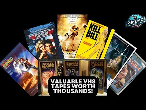 Valuable VHS Tapes Worth Thousands!