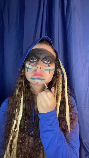 ⚠️Prop sword⚠️ It’s been a while since I’ve played with makeup and costumes! The lengthy process was worth it in this case. #fyp