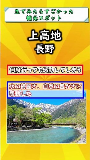 [Useful] It was amazing to see it live! Name some tourist spots in Japan! #Domestic #DomesticTrav...