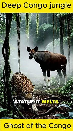 Okapi: The Ghost of the Congo #wildlife #okapi