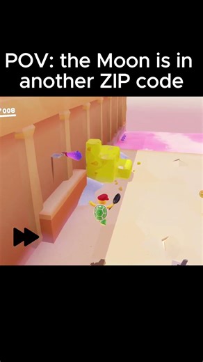 Faraway moon in Super Mario Odyssey #mario #nintendoswitch #nintendo